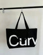 Curves Knit Tote (Lemongrass)