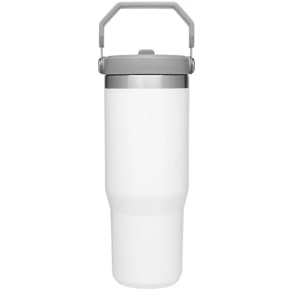 Stanley 30 oz Stainless Steel Ice Flow Flip Straw Tumbler