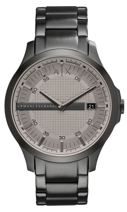 Armani Exchange Hampton AX2194 Men's Chronograph – Grey Dial with Matching Grey Stainless Steel Strap