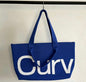 Curves Knit Tote (Lemongrass)