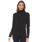 Midweight Women's Wool 1/4 Zip - 100% Merino Wool