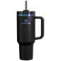 Stanley Cup The Black Chroma Quencher H2.0 FlowState™ Tumbler | 30 OZ or 40 OZ