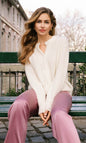 Bianca Boucle Cashmere Cardigan