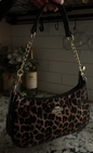 Cheetah Print Shoulder Bag