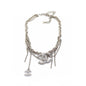 18K  Chanel Chain Diamond Necklace
