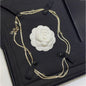 18K  Chanel 24B Flowers Long Necklace