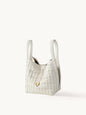 Lattice Bucket Bag